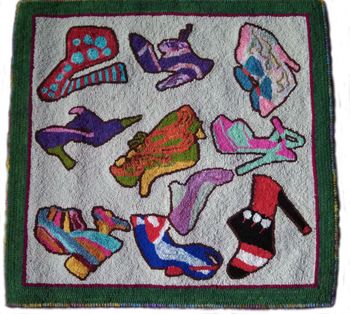 New! Crazy Shoes (Large) by Melissa Eisenbach-Pattern Only
