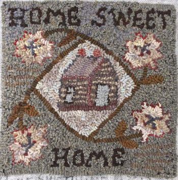 Home Sweet Home by Marijo Taylor - Complete Wool Kit Only - Free US Shipping