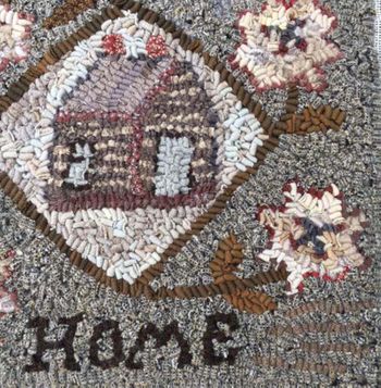 Home Sweet Home by Marijo Taylor - Complete Wool Kit Only - Free US Shipping