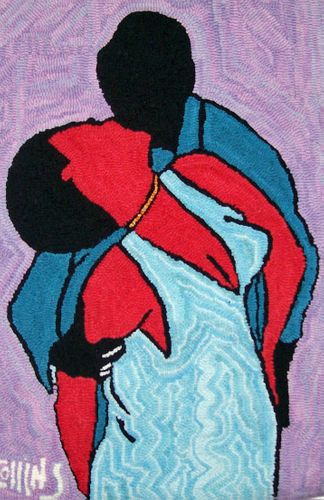 Drama 5-Pattern Only or Complete Rug Hooking Kit
