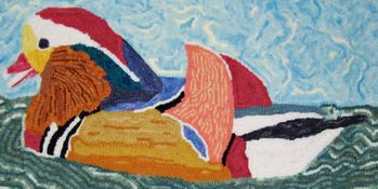New! Mandarin Duck (Large) by Melissa Eisenbach-Pattern Only