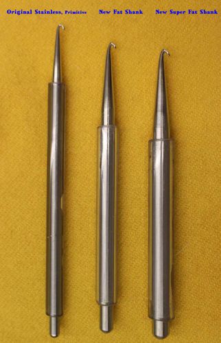 NEW Miller FAT and SUPER-FAT Pencil Vinyl Handle Stainless Hooks - Free US Shipping
