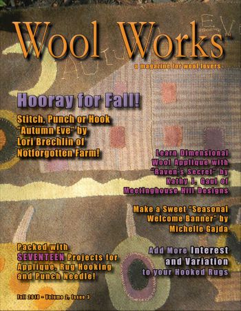 Wool Works Magazine Fall 2018 Issue Free US Shipping