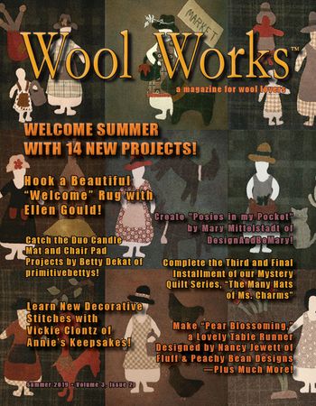 Wool Works Magazine Summer 2019 Issue - Free US Shipping