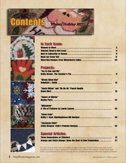 Wool Works Magazine Winter 2017 Issue - Free US Shipping
