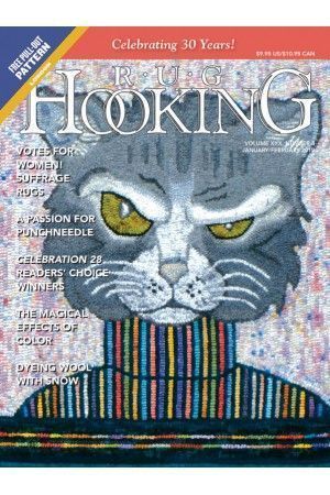 Rug Hooking Magazine - January/February 2019 - Free US Shipping Rug Hooking Magazine - January/February 2019 - Free US Shipping