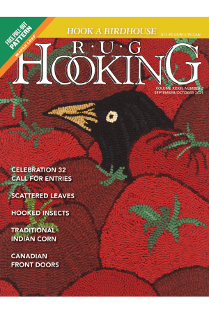 Rug Hooking Magazine - September/October 2021 - Free US Shipping