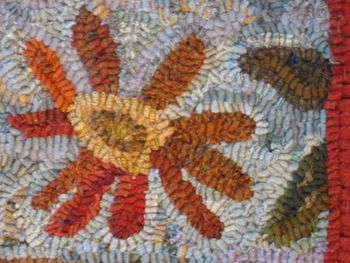 Potted Posies by Marijo Taylor-PATTERN and Complete Rug Hooking Kit - Free US Shipping Potted Posies by Marijo Taylor-PATTERN and Complete Rug Hooking Kit - Free US Shipping