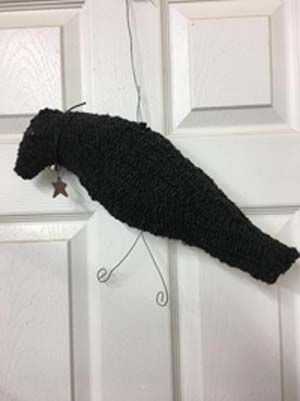 Primitive Crow Mini-Class - July 18 & 19 2019 Woolfest McKinney TX
