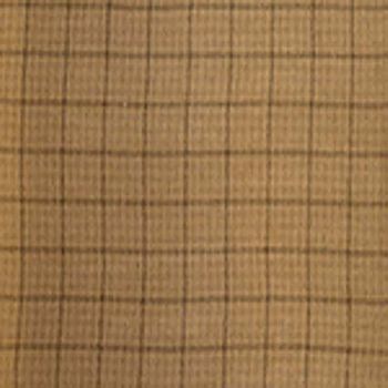 Rich Dark Camel Plaid