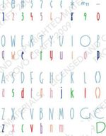 Rug Hooking Lettering Style B