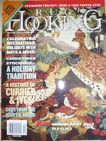 Rug Hooking Magazine November/December 2006- Free US Shipping