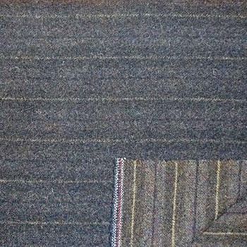 Two Sided Rich Brown and Black Stripe