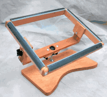 SOLD!!  Used K's Creations Rectangluar Frame with Lap Stand