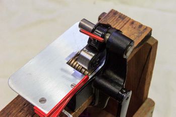 SOLD!  Like-New Rigby Strip Cutter Model D with Two New Blades!