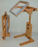 Used Wood N Wool Oak Frame with All Attachments