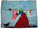 Wash Day - Pattern only or Complete Rug Hooking Kit