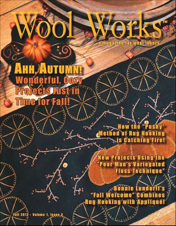 Wool Works Magazine Fall 2017 Issue - Free US Shipping