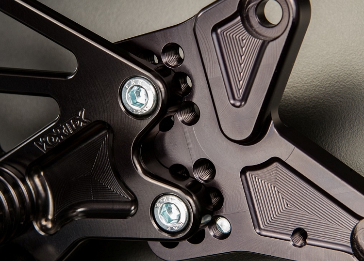 Vortex Racing Adjustable RearSets BMW S1000RR 20102014