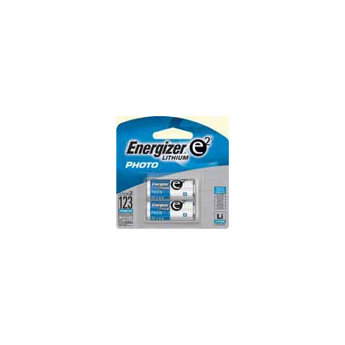 123 Energizer batteries - 2 Pack
