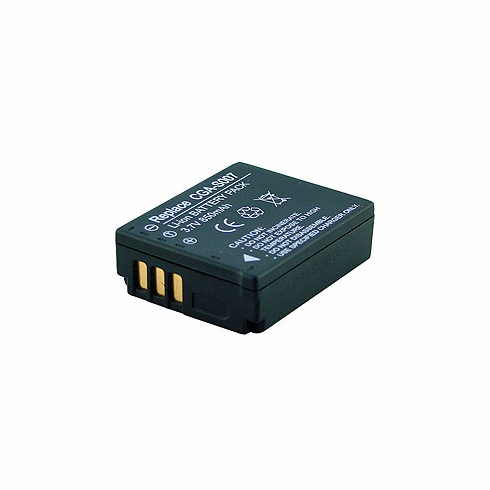 850mAh Rechargeable Battery for Panasonic Lumix DMC-TZ3 Camera