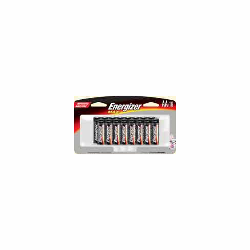 AA Batteries - Energizer Max - 16 Pack