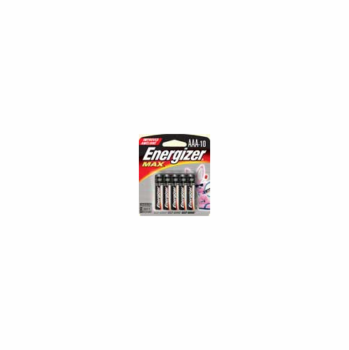 AAA batteries - Energizer Max - 10 Pack
