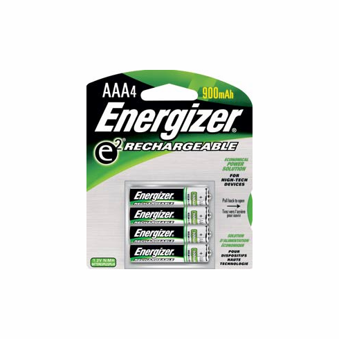 AAA - Energizer - Rechargeable - 4 Pack