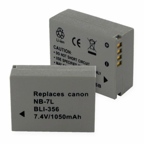 Canon PowerShot G11 battery, 1.05Ah