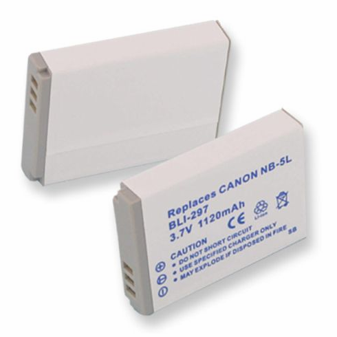 Canon Powershot SX210IS battery, 1.12Ah