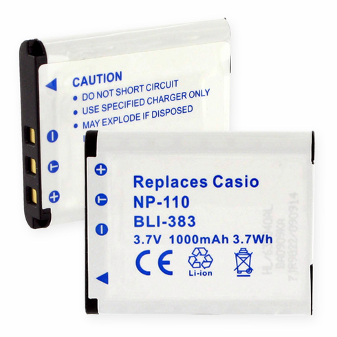 Casio EX-ZR10 Digital Battery