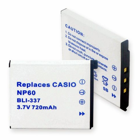 Casio EX290 battery, 720mAh