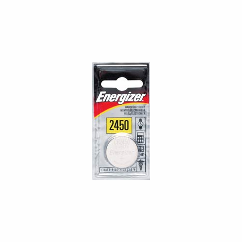 CR2450 3V Lithium button cell 560mAh - Energizer