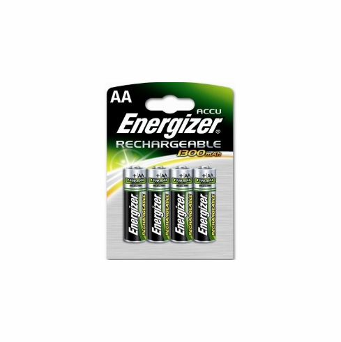 Energizer AA Pack of 4  NiMH 1.2V Rechargeable Batteries