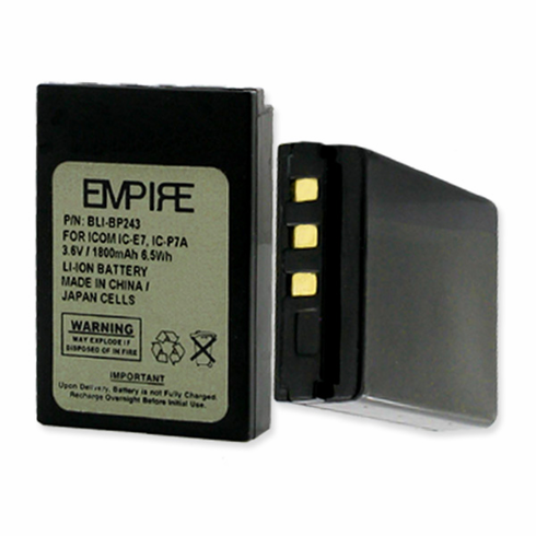 Icom IC-E7 Two-way Battery