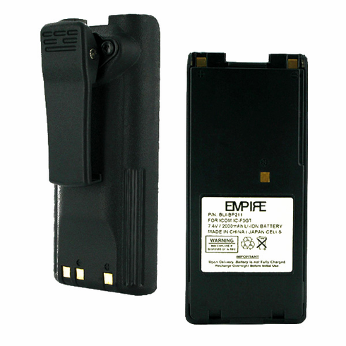 Icom IC-F3FGX Two-way Battery