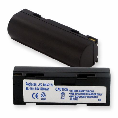 JVC GRDV1U battery, 1.9Ah