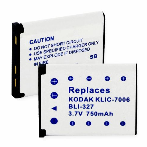 Kodak KLIC7006 battery, 750mAh
