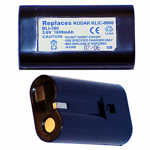 KODAK KLIC8000 Battery