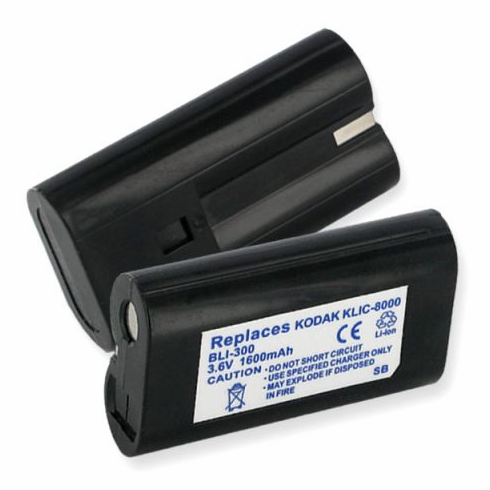 Kodak Z1012 IS battery, 1.6Ah