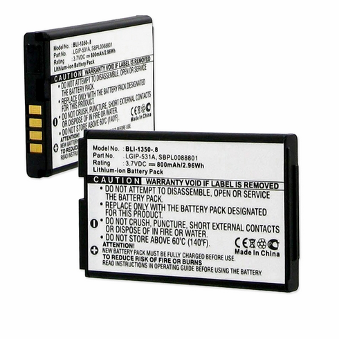 Lg T500 Cellular Battery