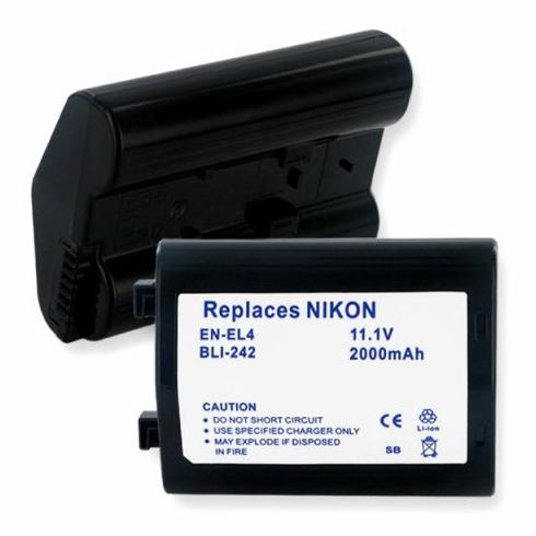 Nikon D35 battery, 2.0Ah