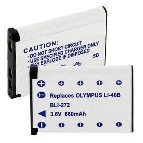 Olympus FE20 battery, 660mAh