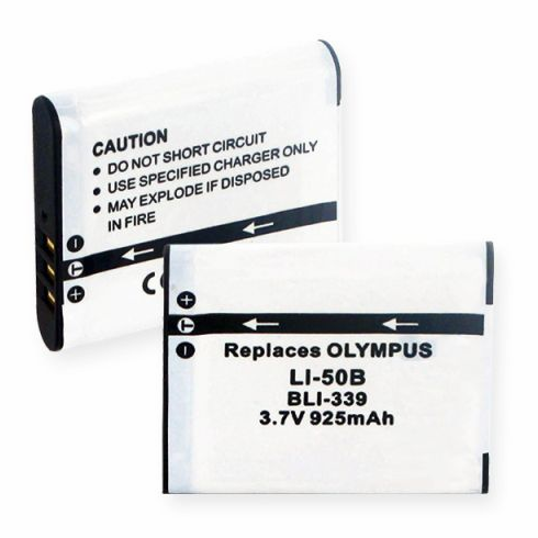 Olympus SP800UZ battery, 925mAh