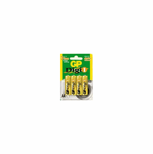 Pack of 4 AA Digital Camera batteries last Up to 3 times longer