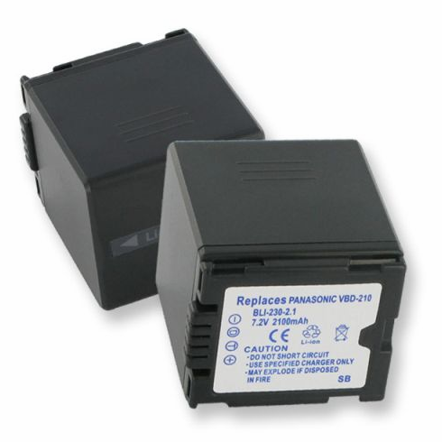 Panasonic CGRDU06 battery, 2.1Ah