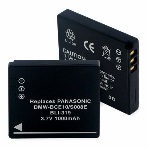Panasonic DMCFX150 battery, 1.0Ah