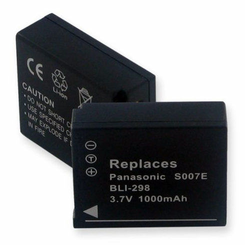 Panasonic DMCTZ1 battery, 1.0Ah
