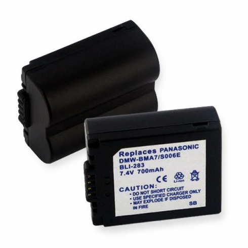 Panasonic DMWBMA7 battery, 750mAh