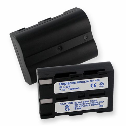 Pentax K20D battery, 1.5Ah